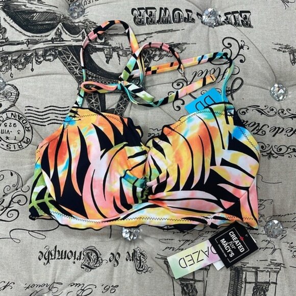 Sundazed Paradise Palm Nixie Bra - Picture 3 of 9